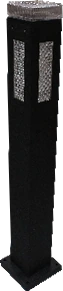 MS-P3033-H60 — ABS Garden Post Light