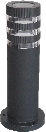 MS-P8009-3F-H60 — ABS Garden Post Light