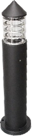 MS-P1001-H60-J — ABS Garden Post Light