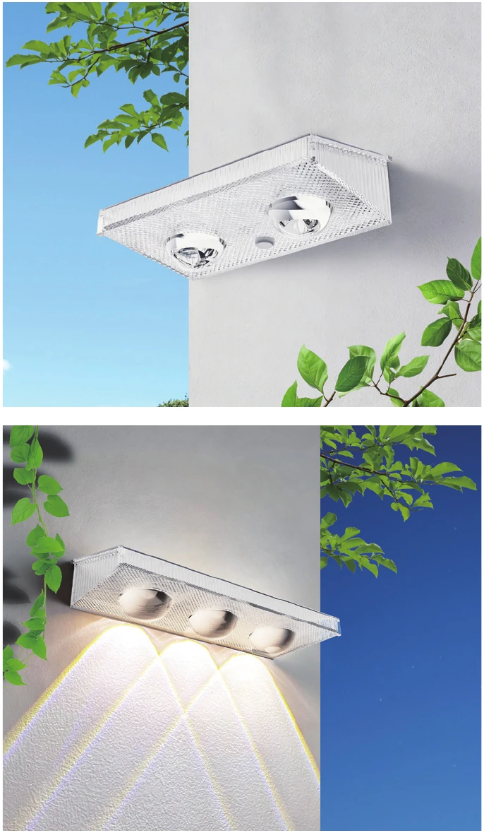 Solar Wall Washer Light view 2