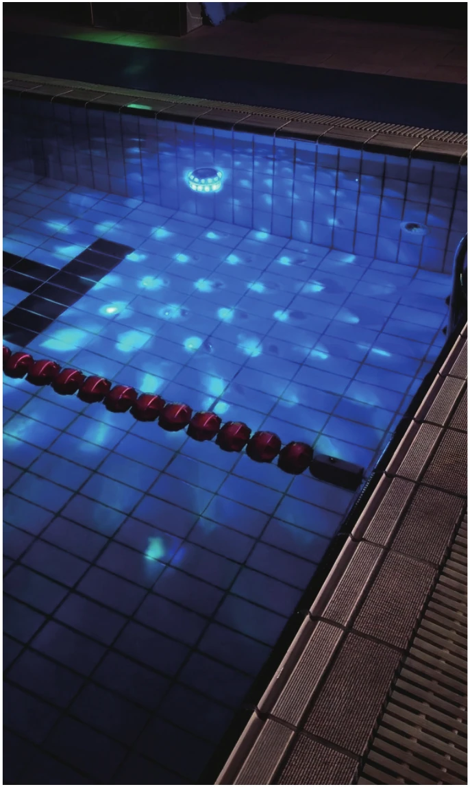 Solar Pool Floating Light view 2