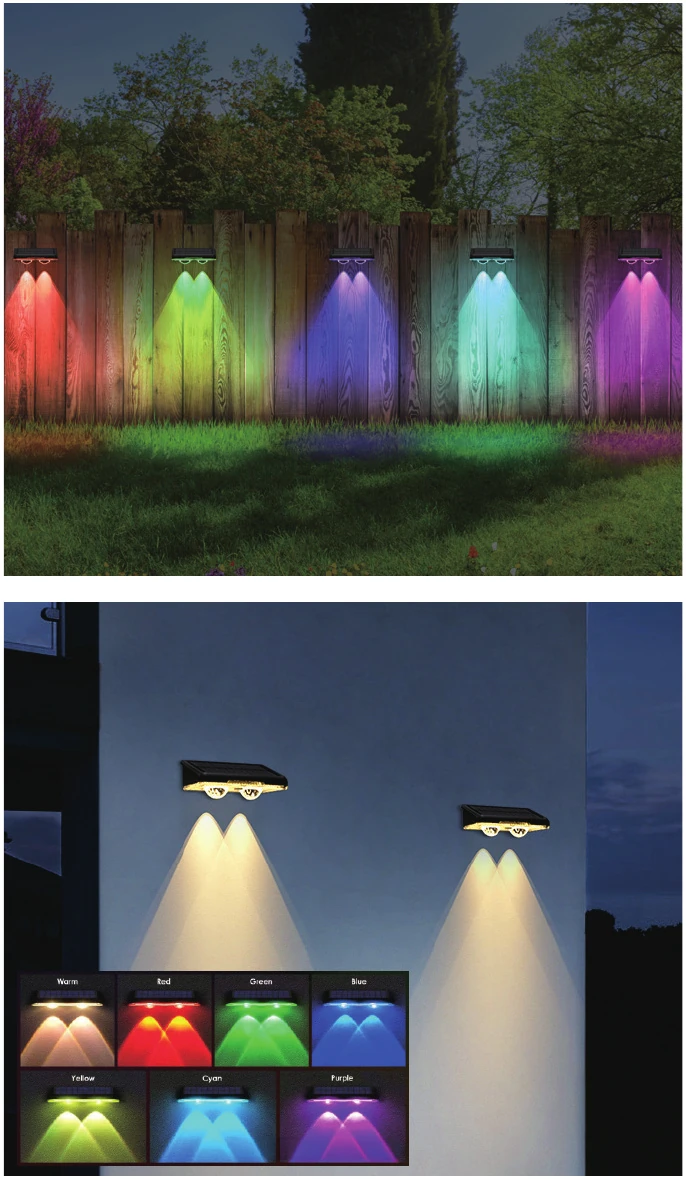 Solar Wall Washer Light view 2