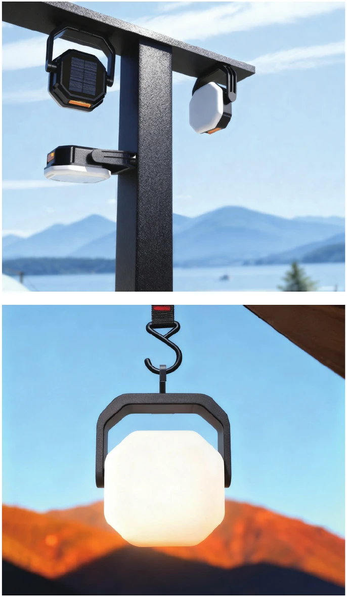 Solar Camping Light view 2