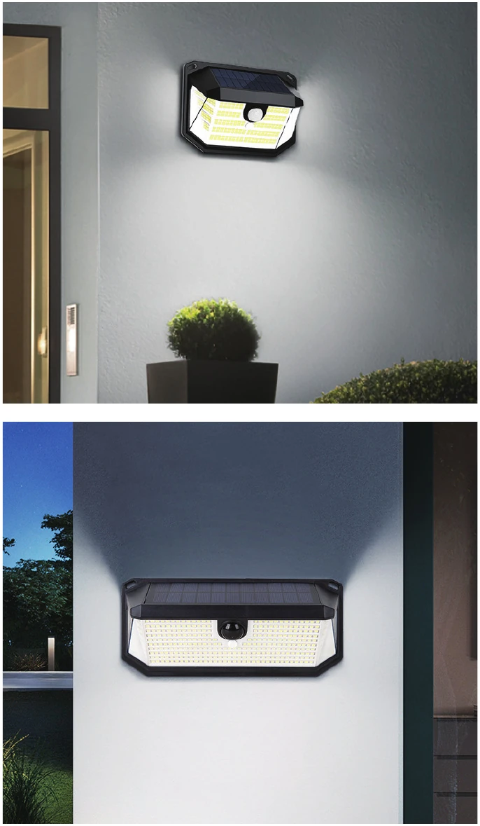 Solar Wall Light view 2