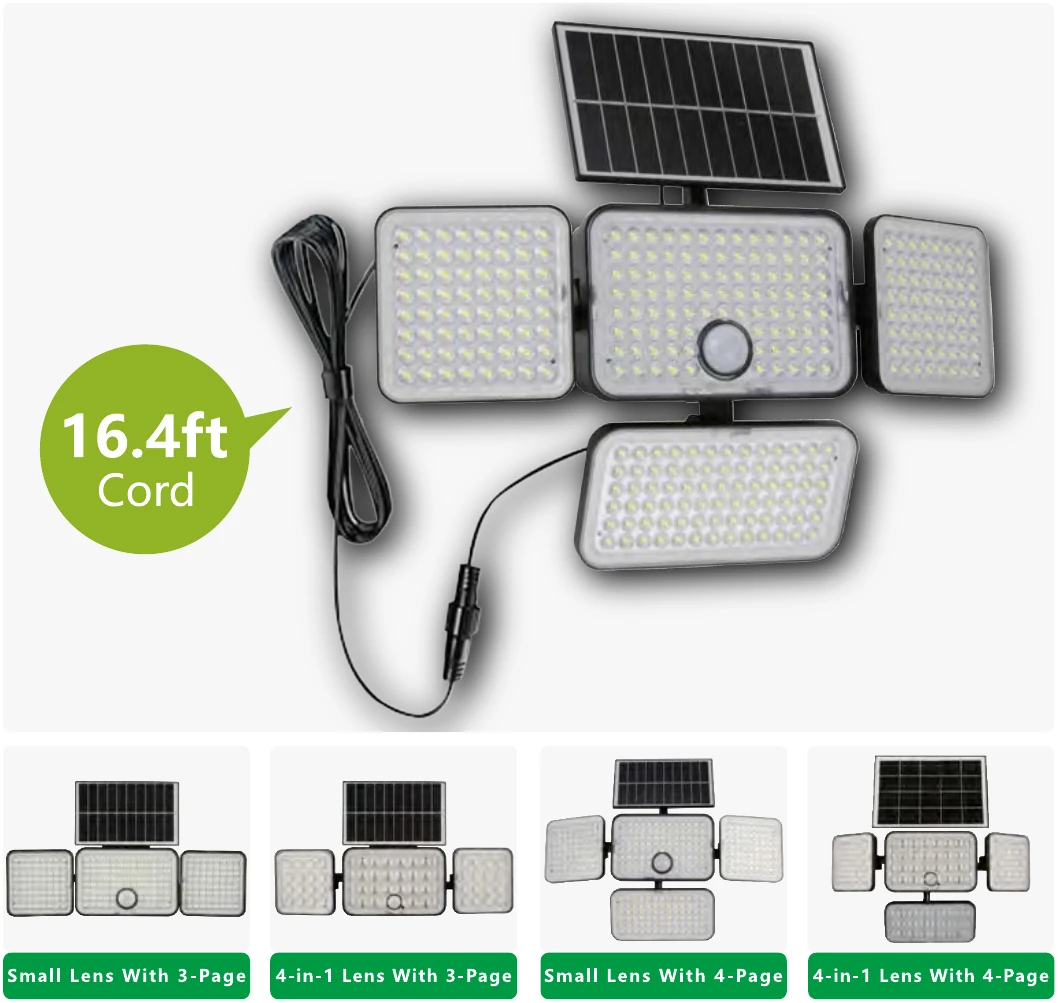 MS-BD007 — Multi-panel Sensor Wall Lamp
