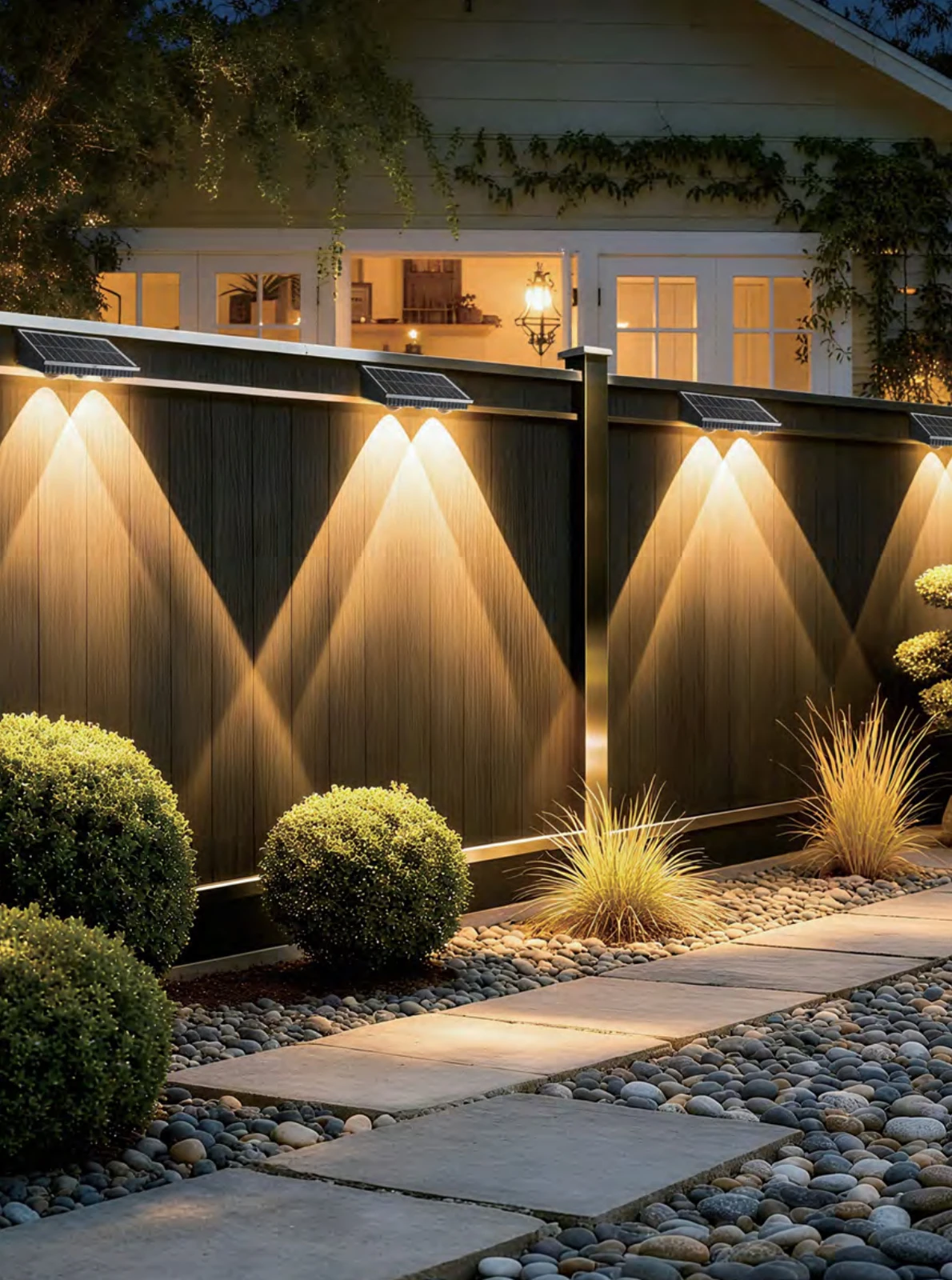 3-CCT Fence Wall Lamp view 2