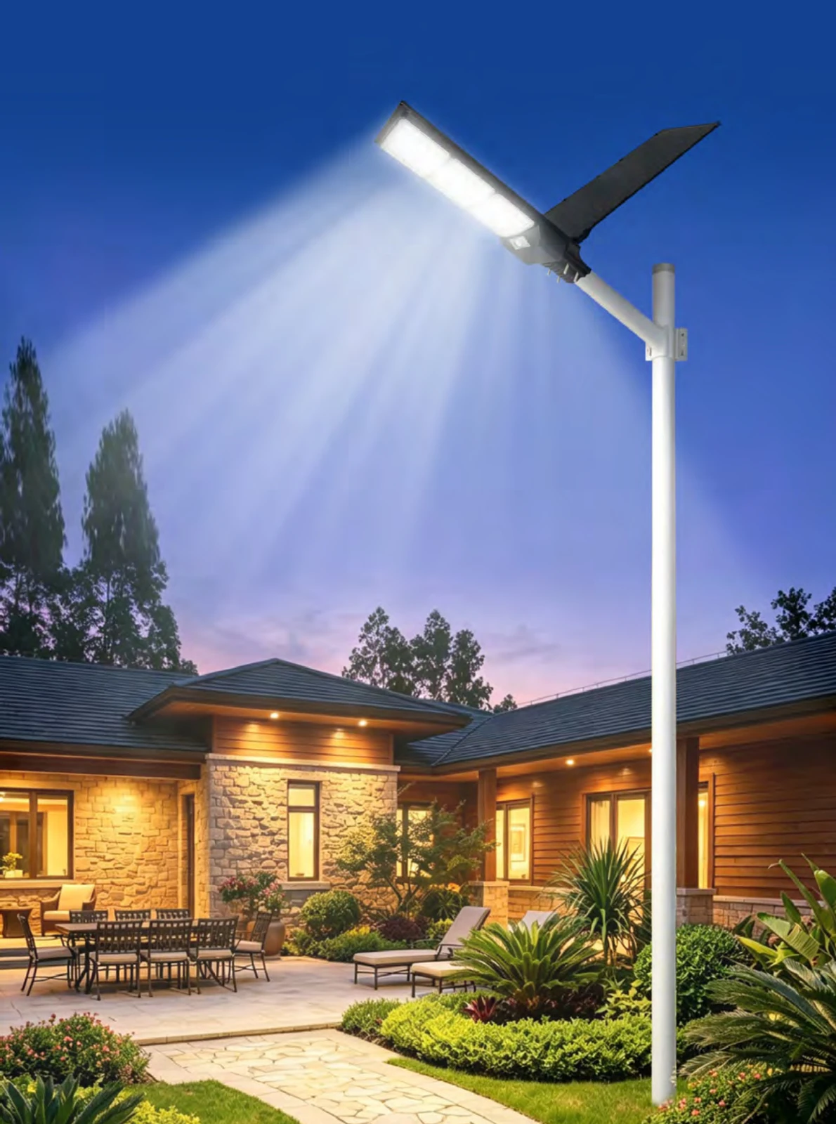 Folding Integrated Streetlight product view